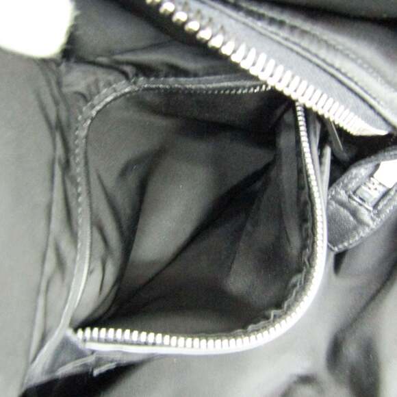 PRADA Black Leather Shoulder Bag